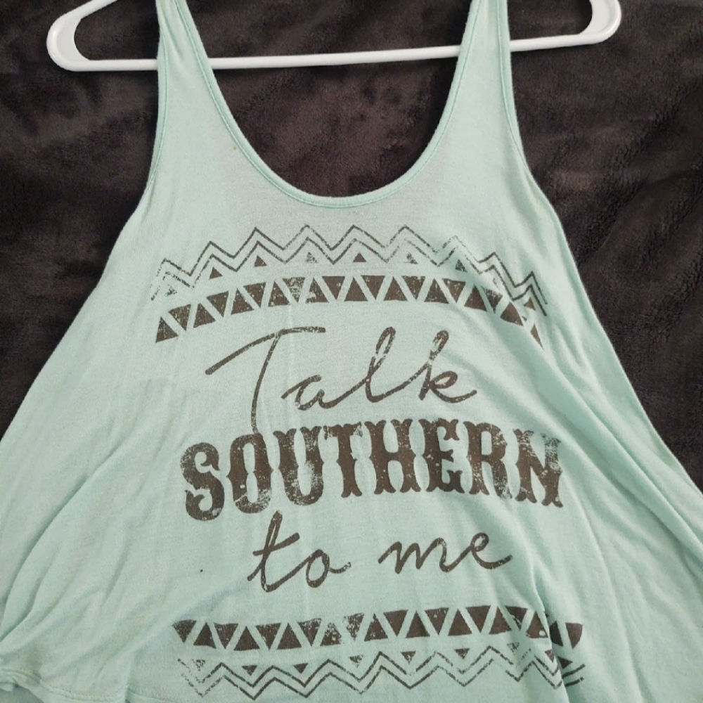 Flare tank top
